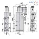 شیر برقی پنوماتیک ایرتک مدل 4v-410-15